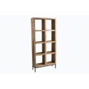IRON CRAFT modern mangófa polc / térelválasztó - 176cm