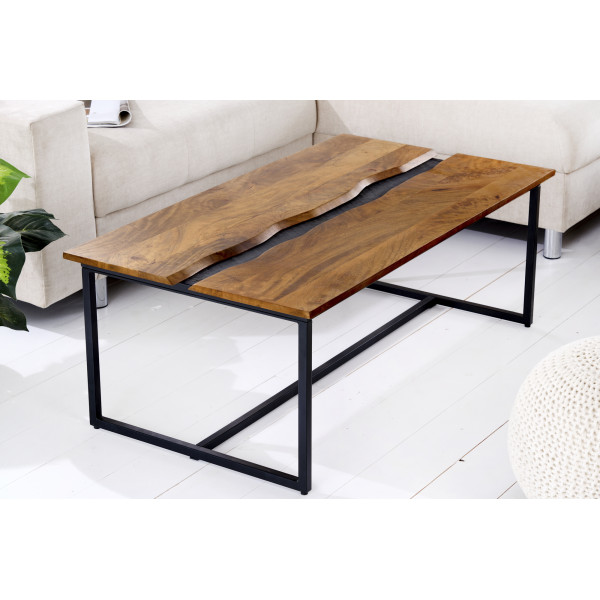 AMAZONAS exkluzív mangófa dohányzóasztal - 110cm