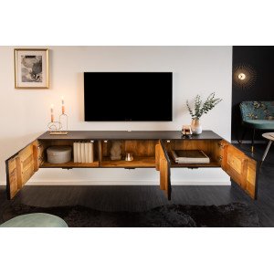 SCORPION luxus mangófa fali TV-szekrény - 160cm INVICTA