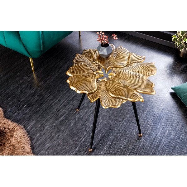 GINKGO design fém lerakóasztal - 55cm