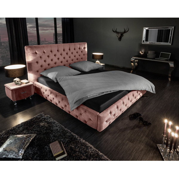 PARIS design bársony ágykeret - 160x200cm - mályva PARIS design bársony ágykeret - 160x200cm - mályva