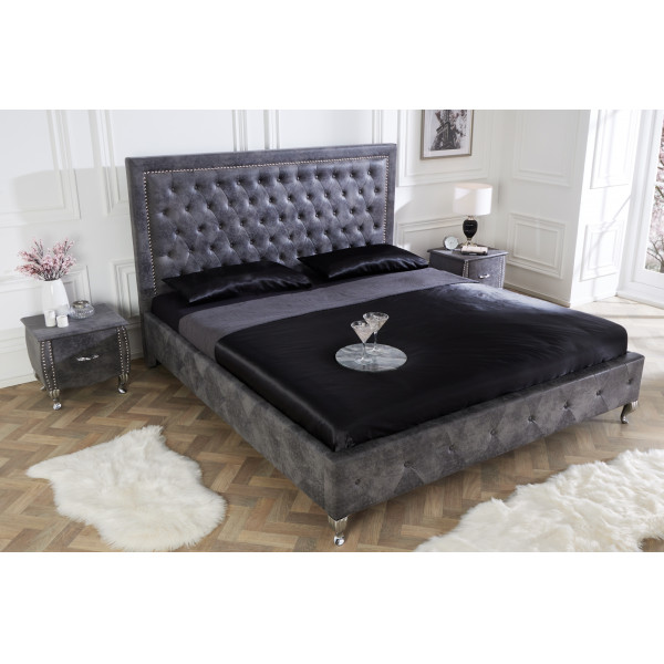 EXTRAVAGANCIA modern ágykeret - 180x200cm - szürke EXTRAVAGANCIA modern ágykeret - 180x200cm - szürke