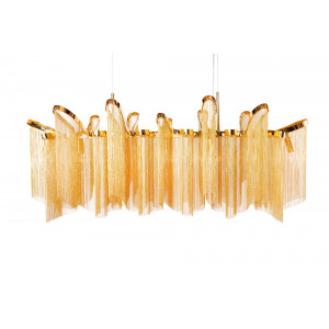 ROYAL luxus függőlámpa - 118cm - arany