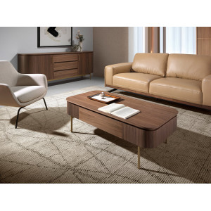 MONTREND exkluzív dió dohányzóasztal - 120cm ANGEL CERDA