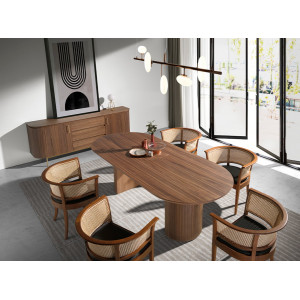 MONTREND exkluzív dió étkezőasztal - 240cm ANGEL CERDA