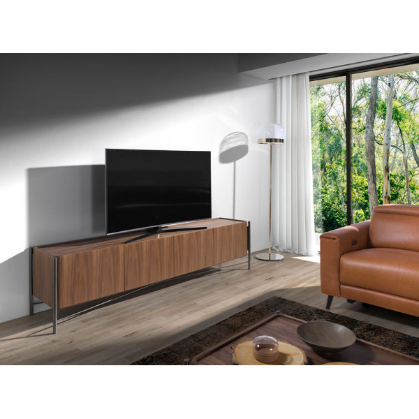 TERUEL exkluzív dió TV- szekrény - 220cm