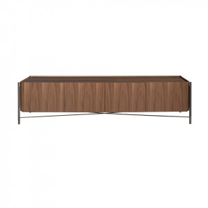 TERUEL exkluzív dió TV- szekrény - 220cm