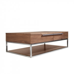 RIOJA exkluzív dió dohányzóasztal - 120cm