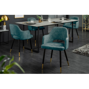 PARIS modern szék - petrolkék INVICTA