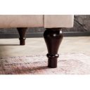 PARIS exkluzív bársony kanapé - 225cm - beige