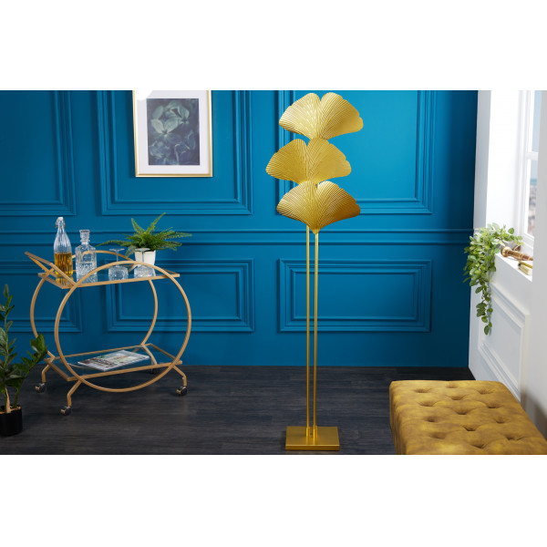 GINKGO modern állólámpa - arany - 160cm