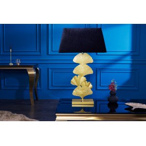 GINKGO exkluzív asztali lámpa - 75cm - arany INVICTA
