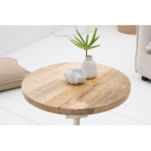 ANKER mangófa design dohányzóasztal INVICTA