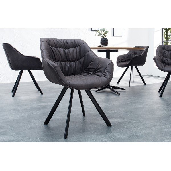 DUTCH COMFORT design szék - antracit