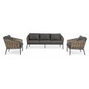 MARIBELA prémium kültéri szett - szürke/antracit