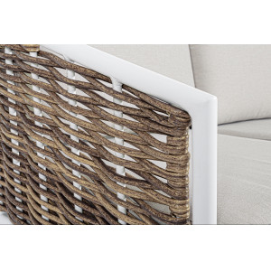 MARIBELA prémium kültéri szett - beige/fehér