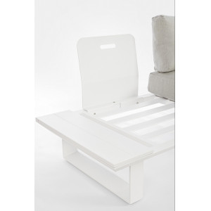 KONNOR prémium kültéri szett - beige/fehér