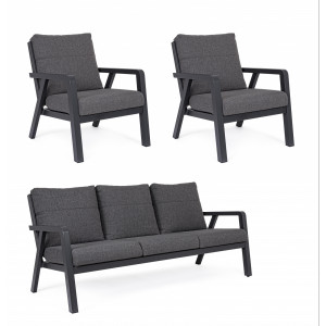 KONNOR prémium kültéri szett - beige/fehér