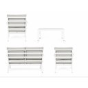 HARLEY prémium kültéri szett - szürke/fehér