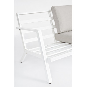 HARLEY prémium kültéri szett - szürke/fehér