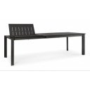 KONNOR prémium bővíthető kültéri étkezőasztal - 160-240cm - antracit