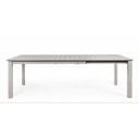 KONNOR prémium bővíthető kültéri étkezőasztal - 160-240cm - szürke
