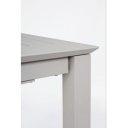KONNOR prémium bővíthető kültéri étkezőasztal - 160-240cm - szürke