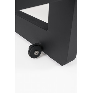 INFINITY prémium napozóágy - szürke/fehér