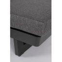 INFINITY prémium napozóágy - szürke/antracit