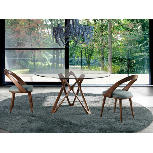 CARULLA design kerek étkezőasztal - 120/130/140cm