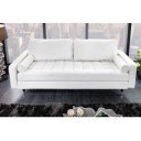 COZY design kanapé - 220cm - fehér bouclé
