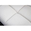 COZY design kanapé - 220cm - fehér bouclé