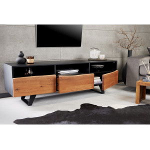 ORGANIC ARTWORK akác TV-szekrény - 140cm INVICTA