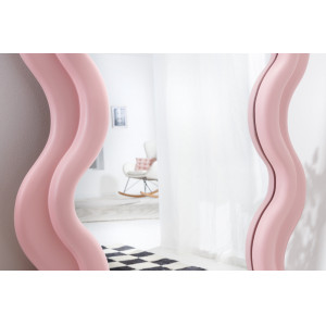 CURVY modern tükör - rózsaszín - 160cm INVICTA