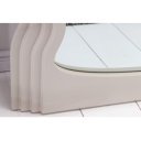 WAVE modern tükör - beige - 160cm