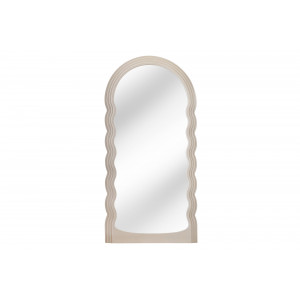 WAVE modern tükör - beige - 160cm