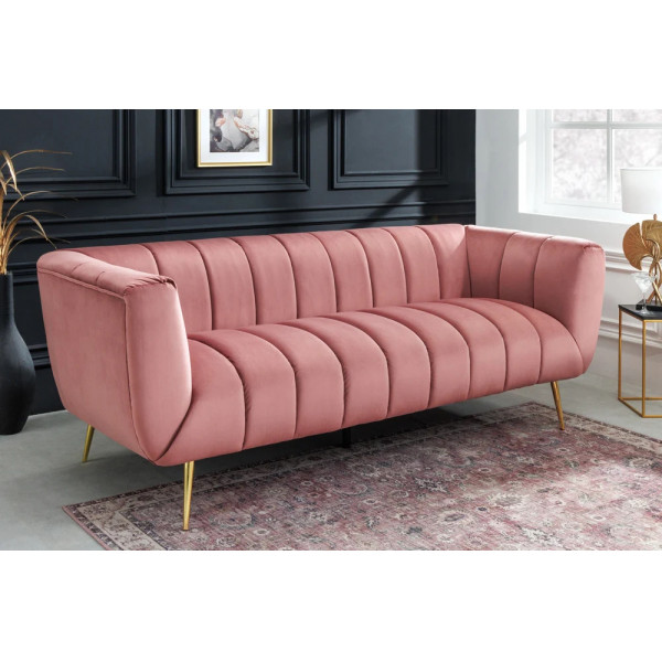 NOBLESSE exkluzív bársony kanapé - mályva - 225cm NOBLESSE exkluzív bársony kanapé - mályva - 225cm