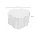 SECTION design fém dohányzóasztal - arany