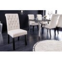 CASTLE DELUXE elegáns szék - beige
