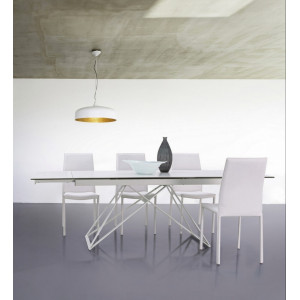 QUASAR design bővíthető kerámia étkezőasztal - 160-240cm