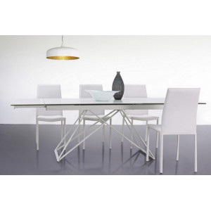 QUASAR design bővíthető kerámia étkezőasztal - 160-240cm BIZZOTTO