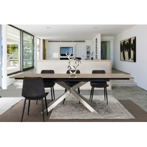 RANDEN design bővíthető kerámia étkezőasztal - 160-240cm BIZZOTTO