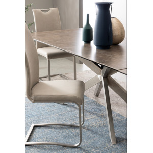 RANDEN design bővíthető kerámia étkezőasztal - 160-240cm BIZZOTTO