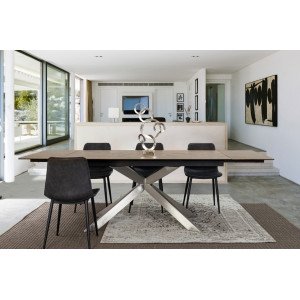 RANDEN design bővíthető kerámia étkezőasztal - 160-240cm BIZZOTTO