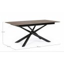 SEYFERT design kerámia étkezőasztal - 180cm