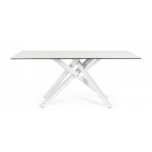 SEAN design kerámia étkezőasztal - 180cm - fehér
