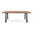 MARONE modern akácfa étkezőasztal - 160/200cm
