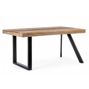 MANCHESTER modern mangófa étkezőasztal - 160/200cm BIZZOTTO