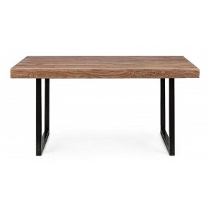 EGON modern akácfa étkezőasztal - 160/200cm BIZZOTTO