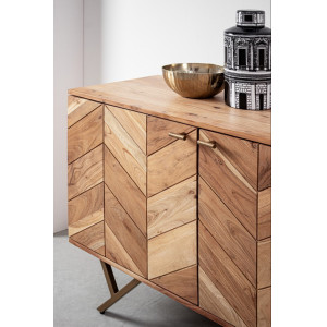 CLASS modern akác komód - 160cm BIZZOTTO